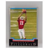 2004 Bowman Larry Fitzgerald RC 125 Corner
