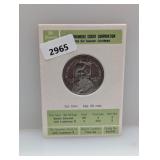 Westinghouse Credit Corp Coin-Medal