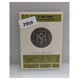 St Marys Foundry Coin-Medal