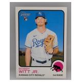 2022 Topps Heritage #520 Bobby Witt Jr. RC