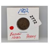 1902 Indian Head Penny
