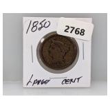 1850 Large One Cent