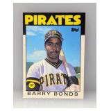 1986 Topps Barry Bonds RC #111 Edges
