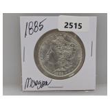 1885 90% Silv Morgan $1 Dollar