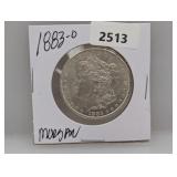 1883-O 90% Silv Morgan $1 Dollar