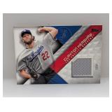 2018 Clayton Kershaw Topps MLM Jersey