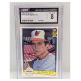 1982 Donruss Cal Ripken, Jr. RC #405 CGC 8