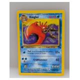 Pokemon 1999 1st Edition Kingler 38 *LP