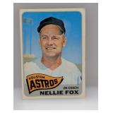 1965 Topps Nellie Fox #485 Corners/Stain