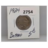 1924 Buffalo Nickel