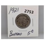 1921 Buffalo Nickel