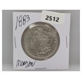 1883-O 90% Silv Morgan $1 Dollar