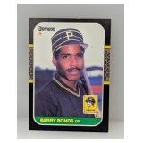 1987 Donruss Barry Bonds RC #361