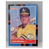 1987 Leaf Mark McGwire #256 Corners/Edges