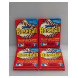 (4) 1988 Donruss Baseball Packs