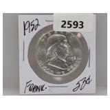 1952 90% Silv Franklin Half $1 Dollar
