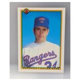 1990 Bowman Nolan Ryan #486 Corner