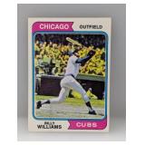1974 Topps Billy Williams HOF 110 Surface/Edges