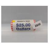 Roll (25) $1 Grant Dollars