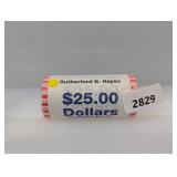 Roll (25) $1 Hayes Dollars