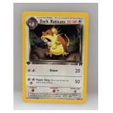 Pokemon 2000 1st Edition Dark Raticate 51 *LP