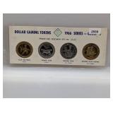 1966 Dollar Gaming Tokens Set