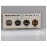 1966 Dollar Gaming Tokens Set
