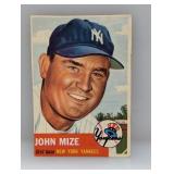 1953 Topps 77 John Mizeï¿½Damaged