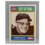 1990 Philly Chewing Gum George Halas HOF 9 Edges