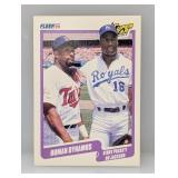 1990 Fleer #635 Puckett / Jackson