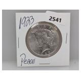 1923 90% Silv Peace $1 Dollar