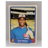 1982 Fleer #202 Tim Raines RC Indent