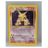 1999 Pokemon Alakazam Holo #1 *DMG