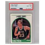 1989 Hoops 150 Larry Bird PSA 8