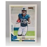 2019 Donruss Rated Rookie Canvas Miles Sanders