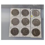 (9) 1976 Ike $1 Dollar