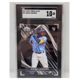 2024 Junior Caminero Topps Chrome Black #78 SGC 10