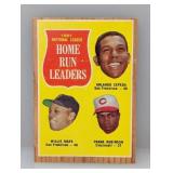 1962 Topps LEADERS MAYS/ROBINSON/CEPEDA 54 MK