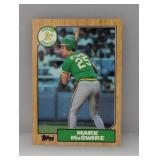 1987 Topps Mark McGwire RC #366