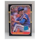 1987 Donruss Greg Maddux RC #36