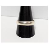 .925 Sterling Wedding Band Sz 11.5