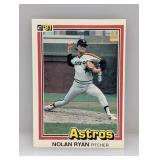 1981 Donruss 1ST Ed Collector Series Nolan Ryan