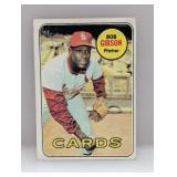 1969 Topps Bob Gibson #200 Corners/Edges