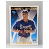 2018 Ronald Acuna Jr. Topps Coming Attraction RC