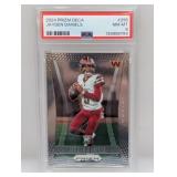 2024 Jayden Daniels Prizm Deca RC #295 PSA 8