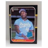 1987 Donruss RR #35 Bo Jackson RC Corner/Edge