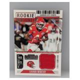 2024 Contenders Xavier Worthy Relic