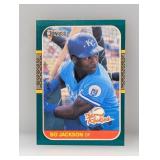 1987 Donruss Bo Jackson RC #14 Edges