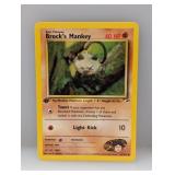 Pokemon 2000 1st Edition Brocks Mankey 67 *MP