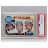 1968 Topps Hank Aaron / Clemente 3 PSA 5